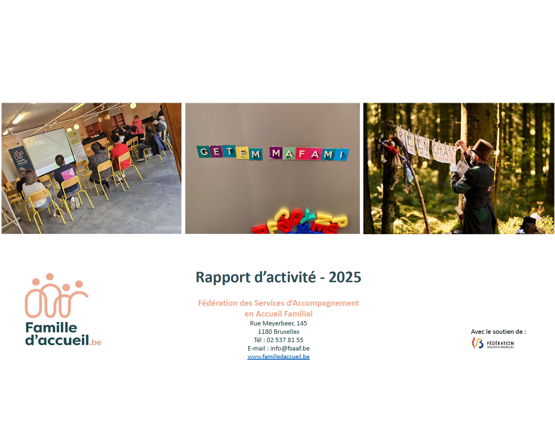 RAPPORT D'ACTIVITÉ 2025